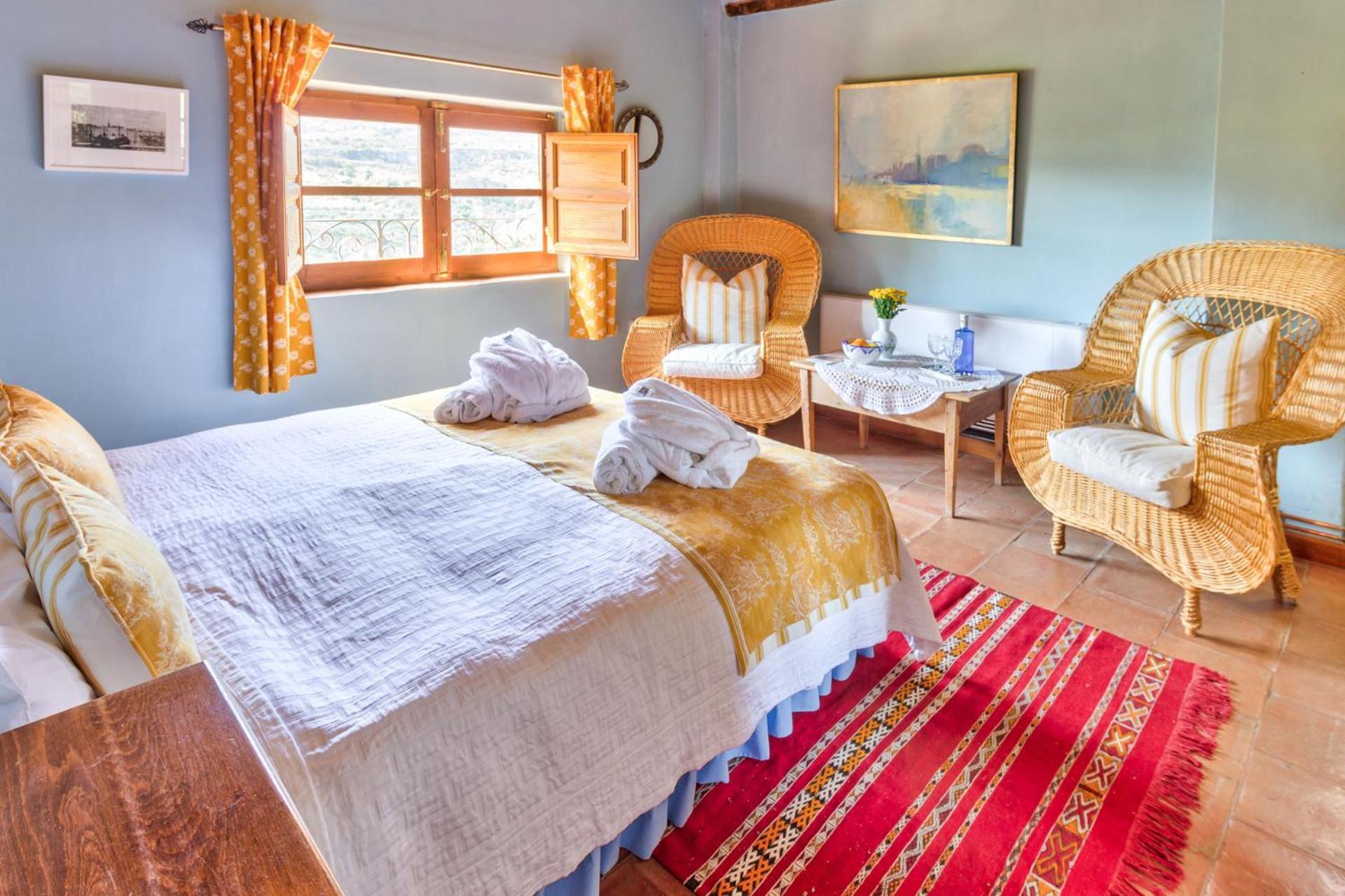 Cortijo El Pino Retreat Bed & Breakfast Albunuelas ภายนอก รูปภาพ