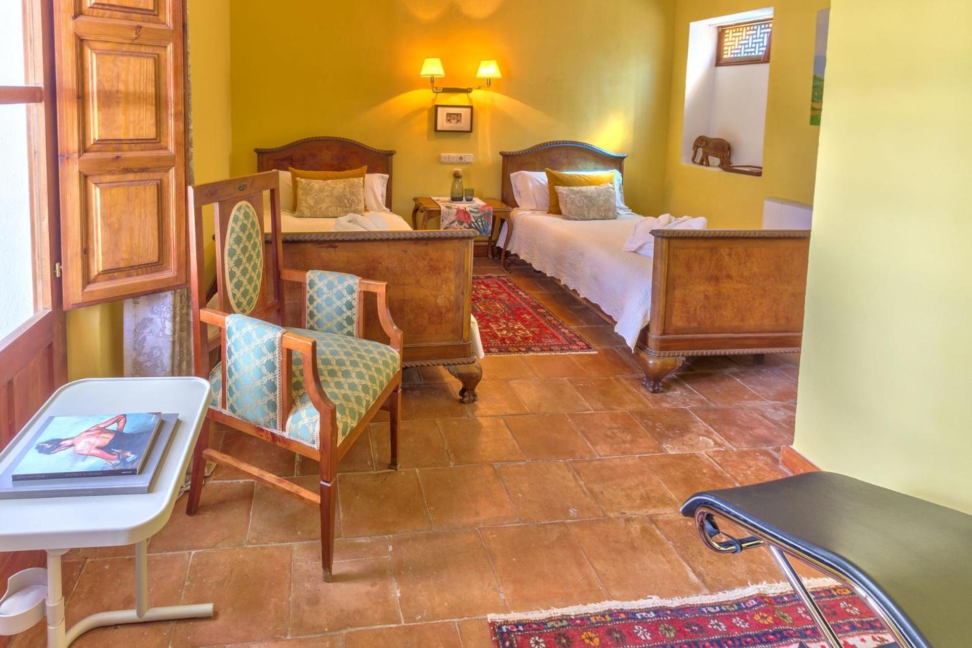 Cortijo El Pino Retreat Bed & Breakfast Albunuelas ภายนอก รูปภาพ
